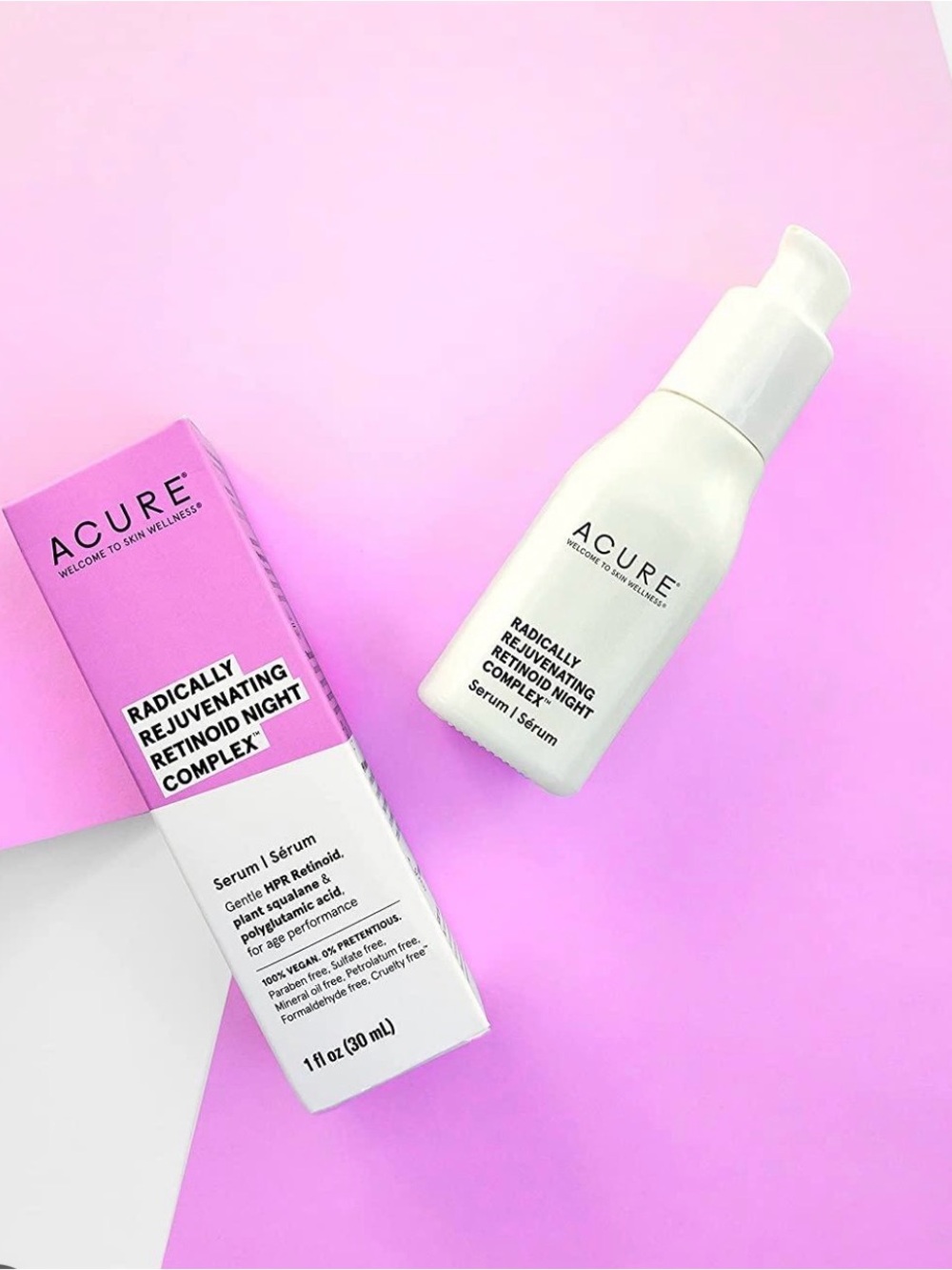 ACURE - Radically Rejuvenating Retinoid Night Complex Serum NEW!